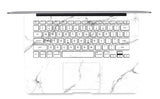 Macbook Decal Skin | Paint Collection - White Marble - Case Kool