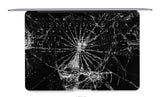 Macbook Decal Skin | Paint Collection - Cracked Glass - Case Kool