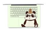 Macbook Decal Skin | Paint Collection - Cartoon Panda - Case Kool