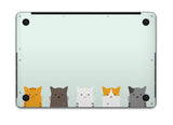 Macbook Decal Skin | Paint Collection - Cartoon Cat4 - Case Kool
