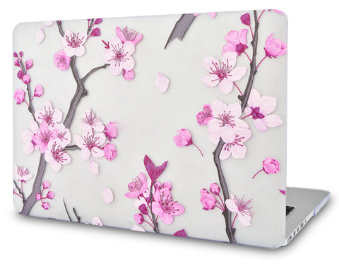 KECC Macbook Case with Cut Out Logo | Floral Collection - Flower 10