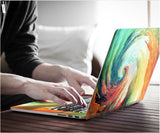 Macbook Decal Skin | Paint Collection - Spiral - Case Kool