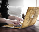 Macbook Decal Skin | Paint Collection - World Map - Case Kool