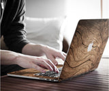 Macbook Decal Skin | Paint Collection - Wood - Case Kool