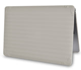 KECC Macbook Case with Cut Out Logo + Keyboard Cover | Color Collection - Grey Luggage