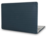 KECC Macbook Case with Cut Out Logo | Color Collection - Navy Luggage