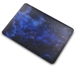 KECC Macbook Case with Cut Out Logo + Keyboard Cover and Sleeve Package | Night Sky 4