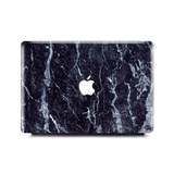 Macbook Case | Marble Collection - Silk Dark Black Marble - Case Kool