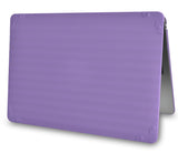 KECC Macbook Case with Cut Out Logo + Keyboard Cover | Color Collection - Purple Luggage