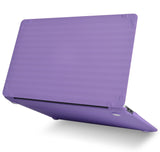 KECC Macbook Case with Cut Out Logo | Color Collection - Purple Luggage