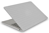 KECC Macbook Case with Cut Out Logo | Color Collection - Silver Luggage