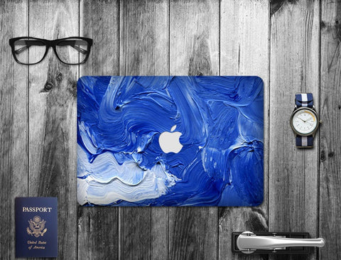 Macbook Decal Skin | Paint Collection - Wave - Case Kool