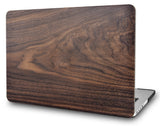 KECC Macbook Case with Cut Out Logo | Color Collection - Walnut Wood